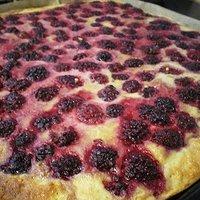 Brombeerkuchen mit Schmandguss