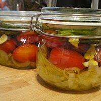 Eingelegte Tomaten