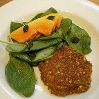 Spinat-Papaya-Salat