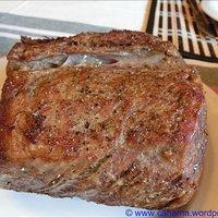 Kalbs-Entrecôte – am Stück gegart