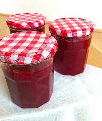 Erdbeer Rhabarber Marmelade