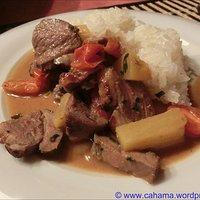 Entencurry mit Ananas