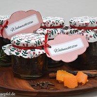 Ein Weihnachtstee zum Verschenken selbst machen