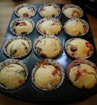 Erdbeer-Quark-Muffins