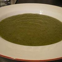 Kartoffelsuppe mit Spinat und Lauch