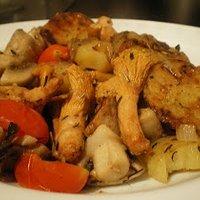 Bratkartoffeln mit Pilzen