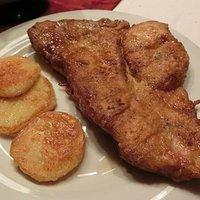 Putenschnitzel in Eihülle