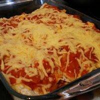 Überbackene Enchiladas