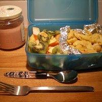 Erdbeer-Birnen-Joghurt, Obstsalat und Kokosschmarrn