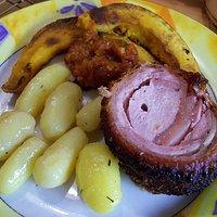 Spanferkelrollbraten – gegrillt