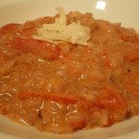 Paprika-Frischkäse-Risotto