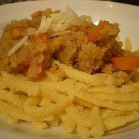 Spätzle mit Linsen