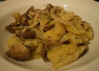 Kartoffel Pilz Pfanne