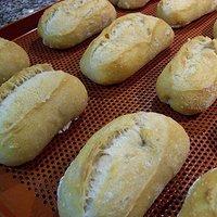 Baguette-Brötchen