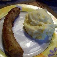 Grobe Bratwurst im Knuspermantel
