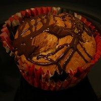 Mandelmuffins mit Gelee-Kern