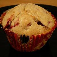 Spekulatius-Himbeer-Muffins