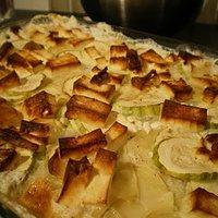 Zucchini-Feta-Gratin