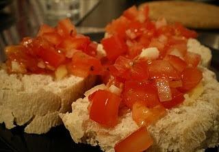 Ciabatta mit Chili-Salsa