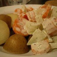 Kohlrabi-Möhren-Gemüse mit Kartoffeln