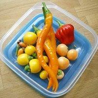 Aus eigener Ernte: kleine Chiliauswahl