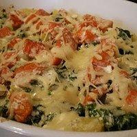 Kartoffel-Lachs-Auflauf