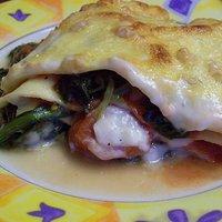 Spinat-Lasagne