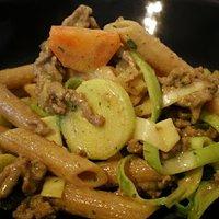 Curry-Nudeln mit Hack