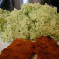 Fischstäbchen mit Brokkoli-Kartoffel-Püree