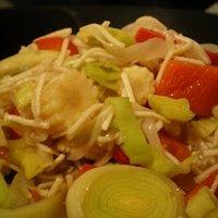 Wok-Nudeln mit Gemüse