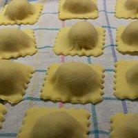 Ravioli mit Fleischfüllung