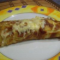 Pfannkuchen-Wraps – überbacken