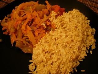 Chakalaka mit Reis