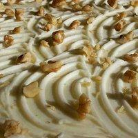 Karottenkuchen mit Butter-Frischkäsecreme