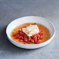 Rezept von susanne walter: pochierter kabeljau mit tomaten-ingwer-sud