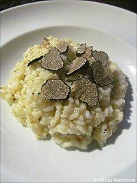 Wenn im herbst der sommer auftaucht - risotto mit burgundertrüffel