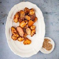 Rezept von caroline hwang: sojakartoffeln