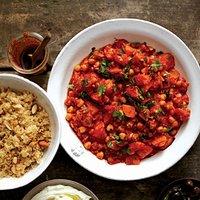 Rezept von amy chaplin: scharfer kichererbseneintopf
