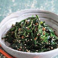 Rezept von karen solomon: spinat mit sesam