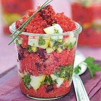 Rezept von torsten mertz: rot-grüner couscous-salat