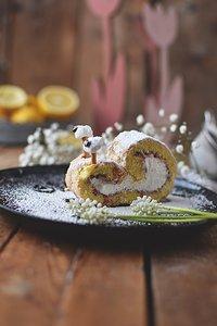 Biskuit-Zitronen-Schnecken: Nimm es slappna