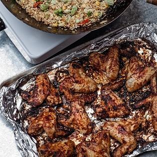 Chinesische Hühnchenflügel