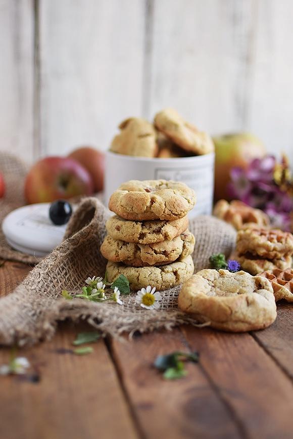 Apfelkuchen Pekankekse Knusperherbstfreude
