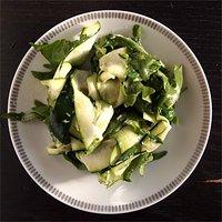 Rezept von russell norman: zucchinisalat mit basilikum & parmesan