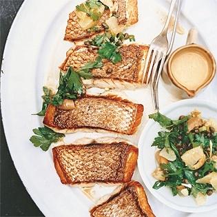Bill granger fisch mit zweierlei sauce