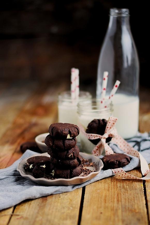 Hot chocolate cookies: knusprige schokoladenkekse