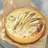 Rezept von tanja dusy: quarkkuchen mit kräutern & frühlingszwiebeln