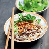 Rezept von tom vandenberghe: reis vermicelli mit rindfleisch