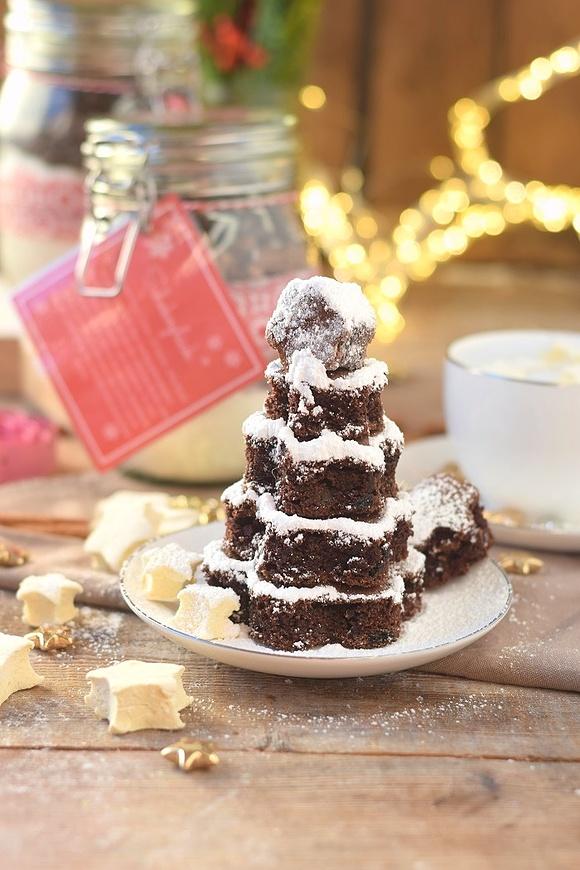 Schneller schokokuchen & zimt-marshmallows