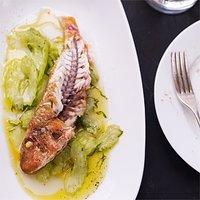 Rezept aus barrafina: baby-rotbarben mit selleriesalat